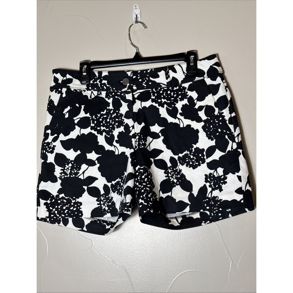 The Limited Black and White Floral Women's Shorts